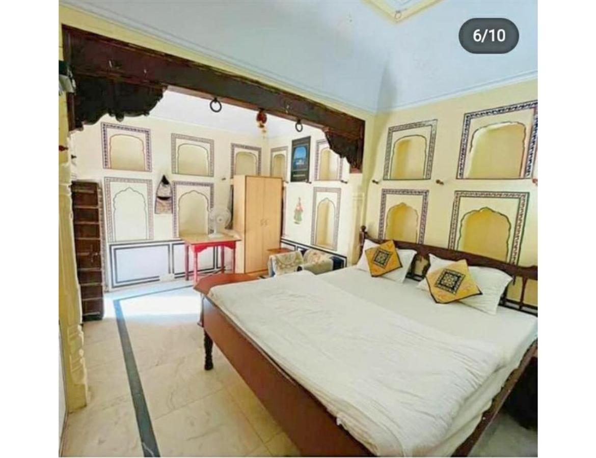 Ferienwohnung Singhasan Haveli, Mandāwa Exterior foto